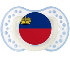 La bandera de Liechtenstein Sucete lovi dynamic clásico cian blanco