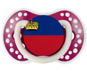 Bandera de Sucete de Liechtenstein lovi dynamic Fucsia fosforescente