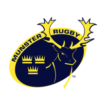 Chupete Munster Rugby para bebés, ideal para los pequeños aficionados al rugby. Encuentra más en chupete-bebe.com.