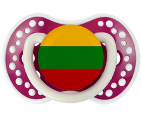 Bandera tetina lituana lovi dynamic Fucsia Fosforescente