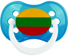 Bandera lituana Clásica Cian Anatómica Lollipop