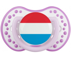 Bandera de Luxemburgo lovi dynamic clásico white-mauve