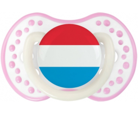 Bandera de Luxemburgo lovi dynamic fosforescente blanco-rosa