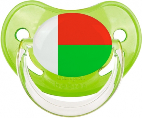 Bandera Madagascar Clásico Piruleta Fisiológica Verde