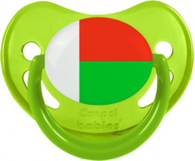 Bandera Madagascar Piruleta Fisiológica Fosforescente Verde