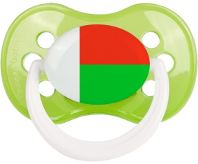 Bandera Madagascar Clásico Verde Anatómico Lollipop