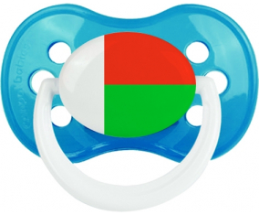 Bandera Madagascar Clásico Cian Anatómica Lollipop