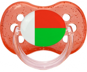Bandera de lentejuelas de cereza tetina de Madagascar