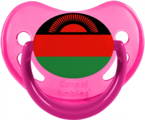 Malawi Bandera Fisiológica Fosforescente Rosa