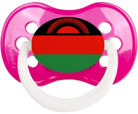 Malawi anatómica dragón bandera clásica rosa oscura