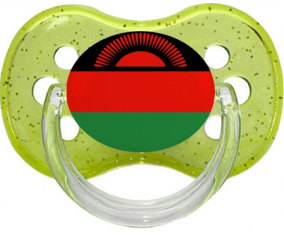 Bandera de brillo de cereza verde de Malawi