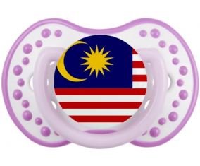 Bandera de Malasia Tetine lovi dynamic Clásico White-Mauve