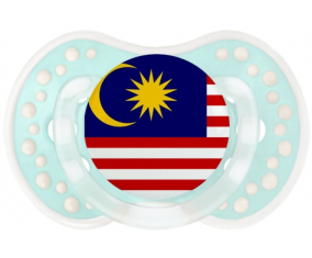 Bandera de Malasia Tetine lovi dynamic clásico retro-turquesa-laguna