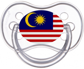 Bandera de Malasia Clásico Transparente Anatómico Lollipop