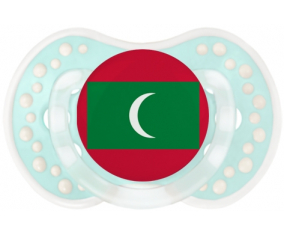 Bandera Maldivas Lollipop lovi dynamic clásico retro-turquesa-laguna