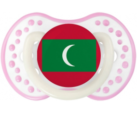 Bandera Maldivas Lollipop lovi dynamic Fosforescente Blanco-Rosa