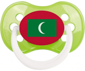 Maldivas Clásica Bandera Anatómica Verde Tetina