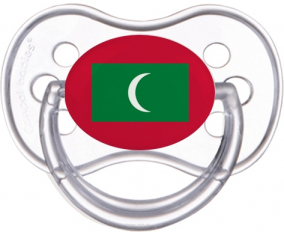 Maldivas Bandera Anatómica Clásico Transparente