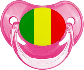 Bandera de Malí Piruleta Fisiológica Rosa Clásica