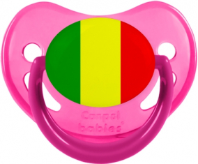 Bandera de Malí Piruleta Fisiológica Fosforescente rosa
