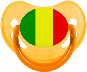 Bandera de Malí Piruleta Fisiológica Fosforescente Amarillo