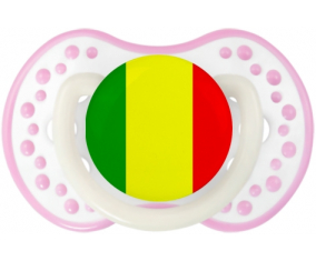 Malí lovi dynamic bandera fosforescente de color blanco-rosa