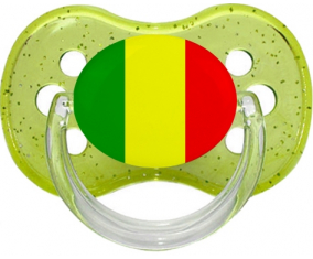 Mali Tetine Cereza Lentejuelas Bandera Verde