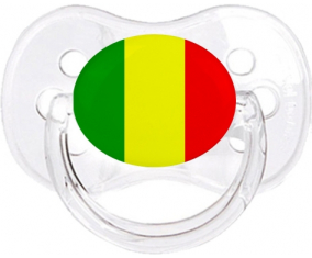 Bandera clásica de la cereza tetina de Malí