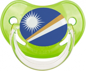 Bandera Islas Marshall Clásico Suceto Fisiológico Verde