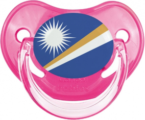Bandera Islas Marshall Sucete Fisiológico Rosa Clásica