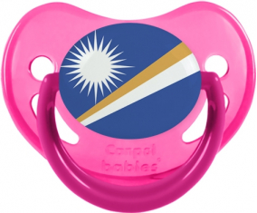 Bandera Islas Marshall Sucete Fisiológica Fosforescente Rosa