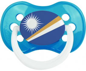 Bandera Islas Marshall Clásico Cian Anatómica Lollipop