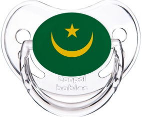 Bandera Mauritania Clásica Transparente Piruleta Fisiológica