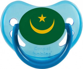 Bandera Mauritania Piruleta Fisiológica Fosforescente Azul