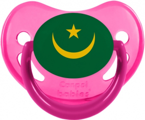 Bandera Mauritania Piruleta Fisiológica Fosforescente rosa