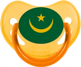 Bandera Mauritania Piruleta Fisiológica Fosforescente Amarillo