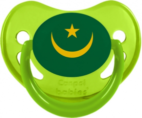Bandera Mauritania Piruleta Fisiológica Fosforescente Verde