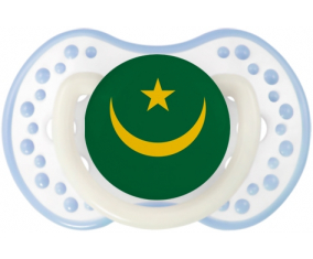 Bandera Mauritania Lollipop lovi dynamic clásico blanco-cian