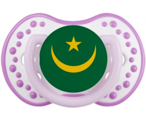 Bandera Mauritania Lollipop lovi dynamic Clásico White-Mauve