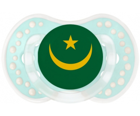 Bandera Mauritania Lollipop lovi dynamic clásico retro-turquesa-laguna