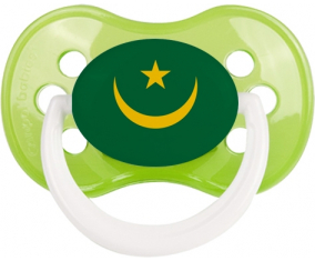 Bandera Mauritania Clásico Verde Anatómico Lollipop