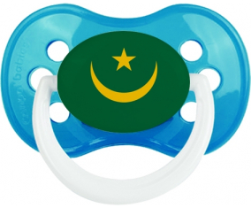 Bandera Mauritania Clásico Cian Anatómica Lollipop