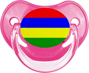 Bandera Mauricio Tetina Fisiológica Rosa Clásica