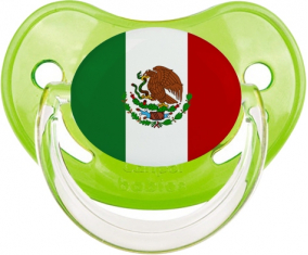 Bandera México Clásico Piruleta Fisiológica Verde