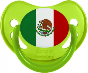 Bandera México Piruleta Fisiológica Fosforescente Verde