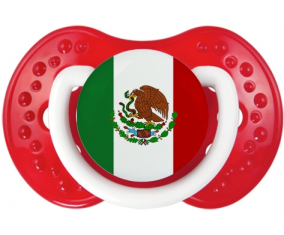 Bandera de México lovi dynamic clásico rojiblanco