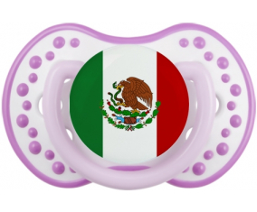 Bandera de México Lollipop lovi dynamic Clásico White-Mauve