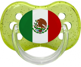 Bandera de México Verde Cereza Brillo Lollipop