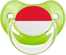 Mónaco Clásico Bandera Tetina Verde