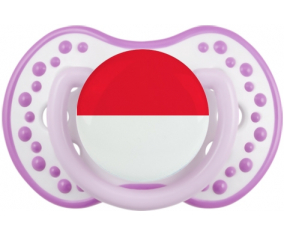 La bandera del Sucete de Mónaco lovi dynamic Clásico White-Mauve